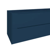 DAX Cenit Single Vanity Cabinet with 2 Drawers 1 Door 48 Inches Matt Blue Space B2702P226986