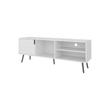 Mescal Tv Stand Multistorage with a Door and Open Storage, White B128P263710