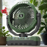 24000mAh Camping Fan Rechargeable Battery Operated Fan USB Table Fan 60145527