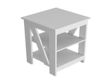 Side Table Rossville, Living Room, White B092P191181