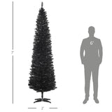Pencil Christmas Tree with Sturdy Base, Perfect for Modern Holiday Decor 01747110