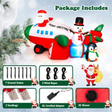 9 Feet Christmas Decoration Inflatable Santa Claus 08751470