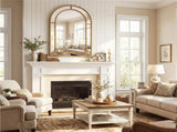36x24 Inch Decorative Wall Mirror with Sturdy Metal Frame, Modern Accent Mirror for Bathroom Hallway 41613943