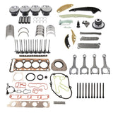 Replacement for 2.0 T Audi VW A4 Jetta CCTA CAE CCZ Pistons 23mm Engine Overhaul Rebuild Kit 45265288
