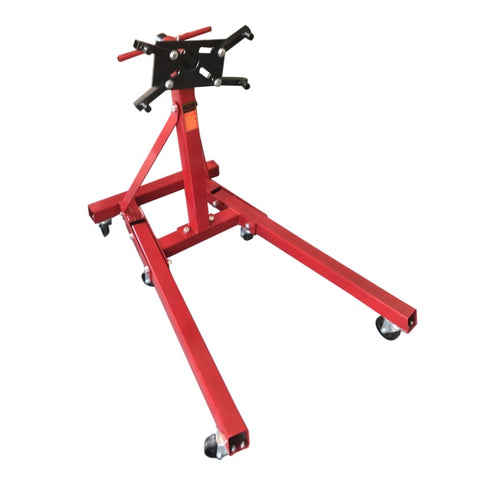 ZUN 2000 lb Engine Stand Folding Motor Hoist Dolly Mover Auto Repair Jack 66889562