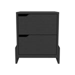 ZUN Luss Nightstand, Bedside Table with 2-Drawers B200P188870