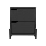 Luss Nightstand, Bedside Table with 2-Drawers B200P188870