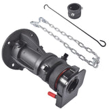 12" to 16" Adjustable Cushioned 5th Wheel to Gooseneck Adapter C5G1216 20000 Lbs with Safety Chain 94192276