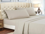 Bed Sheets 4-Piece Set OEKO-TEX Certified Bedding with Fitted Sheet, Flat Sheet & Pillowcases 38442123