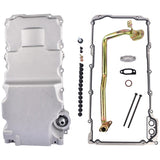 302-3 LS Low Retro-Fit Aluminum Rear Sump Oil Pan for Chevy 4.8L 5.3L 6.0L 6.2L 63670118