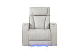 Fortuner Modern Style Upholstery Recliner Chair Made with Wood & Massage Function Included-Beige B009P287720