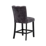 MAGALY DARK GREY BAR STOOLS B201P290542