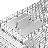 32" Live Animal Cage Trap Heavy Duty Steel Catch Humane Rodent Cage w/Iron Door 76222927