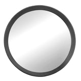 D20x1.5"Transitional Decor Style Mango Wood Wall Mirror Wall Decor with Frame of Solid Mango Wood W2078130546