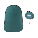 ZUN Portable Outdoor Pop-up Toilet Dressing Fitting Room Privacy Shelter Tent Army Green 07914240