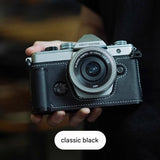 Genuine Leather Handmade Camera Handle Case Bag Cover for the om-3 camera 80686097
