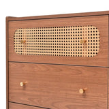 ZUN Dresser for Bedroom, Chest of Drawers, 6 Drawer Dresser, Floor Storage Drawer Cabinet for Home 86191087