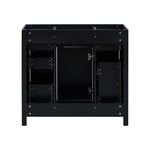 ZUN [Cabinet Only] 36" Black Bathroom Vanity N729P171888B