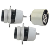 Pair Engine Motor Mounts W/ Trans Mount Replacement for Audi Q7 Volkswagen Touareg 3.6L SUV 50498205