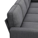 ZUN [New] 104.3*78.7" Modern L-shaped Sectional Sofa,7-seat Linen Fabric Couch Set with 68288561