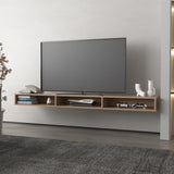 Manter Wall-Mounted Tv Stand, Living Room, Macadamia B092P306242