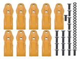 1324720 8T4778 1592953 Nine Bucket Uni-Teeth Replacement for Caterpillar 277D, 287, 287C2 17867282
