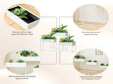 3Pack PreAssembled Metal Raised Garden Bed Planter Stand with NonWoven Liner, UVResistant Coated W2796P516632