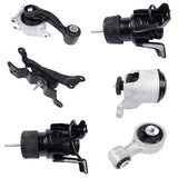 6x Engine Motor & Transmission Mounts Fit for Nissan Murano Quest 2009-14 Auto Trans 73046437