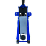 ZUN 3 Ton Heavy Duty Hydraulic Floor Jack for Truck Trailer Car Steel Blue 47225465