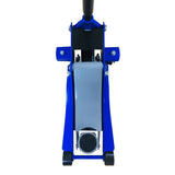 ZUN 3 Ton Heavy Duty Hydraulic Floor Jack for Truck Trailer Car Steel Blue 47225465