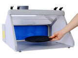 Portable Spray Booth Kit, Paint Booth for Models, Includes 3 Led Lights, 4 W465P187895