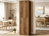75" Wood Storage Cabinet Modern Cube Collection 51773693