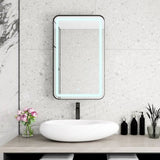 Rectangle Medicine Cabinet Mirror Bathroom Mirror Storage Wall Mounted Medicine Mirror Cabinet W688P210792