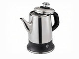 12-Cup Electric Percolator Coffee Pot, Coffee Maker with Keep Warm Function & Heat-Resistant Handle, 18641107
