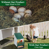 ZUN Single Roll Out Nesting Box with Plastic Basket, Egg Nest Box Laying Box Hens 42275216