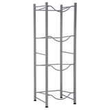 4-Tier Water Rack Stainless Steel Heavy Duty Water Cooler Jug Rack 38005687