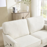 COOLMORE Loveseat Sofa, Mid Century Modern Love Seat, 2 Seater Sofaes for Living Room, Small W395P238823