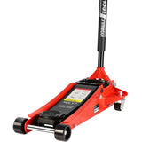 ZUN 2.5 Ton Low Profile Floor Jack,Steel Racing Floor Jack with Dual PistonsQuick Lift Pump,Hydraulic W1239115442