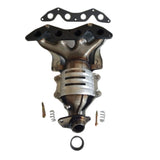 ZUN For 01 to 05 Honda Civic 1.7L Manifold Catalytic Converter w/Gasket EPA Approved 61675614