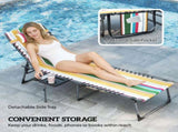 2 Folding Chaise Lounge Pool Chairs 16498979