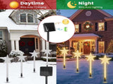 Christmas Star Solar Pathway, 8 Modes Waterproof Outdoor Decor, Romantic Holiday Ambiance 89731999