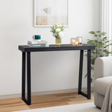 43.3 Inch Solid Wood Console Table for Entryway, Sofa Table Narrow Entryway Table for Hallway, 73212286