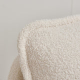 Modern Sherpa Upholstered Accent Chair, Comfortable Living Room Armchair, Lounge chair for Bedroom, W1765P169732