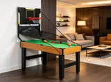 5-in-1 Multi Game Table, Ping Pong, Ice Hockey & Basketball, Game Room Sports Set 20591247