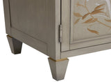 Dauphin Handpainted Entryway Storage Cabinet, Grey Cashmere Wood B2719P238531
