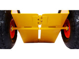 Heavy Duty Panel Dolly Slab Dolly with Handle & 2 10" Peneumatic Tires Wheels 600LBS Load Capacity 95197976