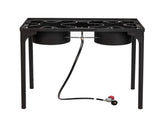 Outdoor Camp Stove High Pressure Propane Gas Cooker Portable Cast Iron Patio 48315558