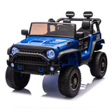 ZUN 24V Two-Seater Kids Ride On Truck Car W/Parents Control,200w*2,Seat width 20.28in,Four-wheel W1578P188706