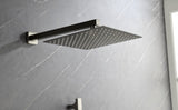 Shower System with Shower Head, Hand Shower, Slide Bar, Bodysprays, Shower Arm, Hose, Valve Trim, TH-68112-NS