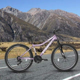 A26208 Ecarpat 26 Inch Bike, 21-Speed V-Brake, Front Suspension, Carbon Steel Frame W2563P180665
